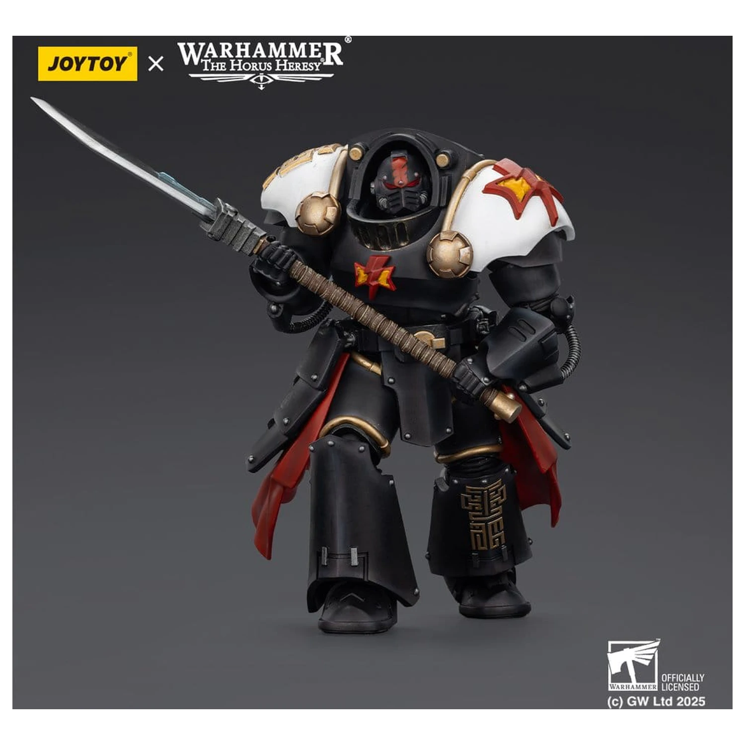 Warhammer The Horus Heresy akční figurka White Scars Ebon Keshig Terminator 2 s Power Glaive 13 cm fotografii produktu