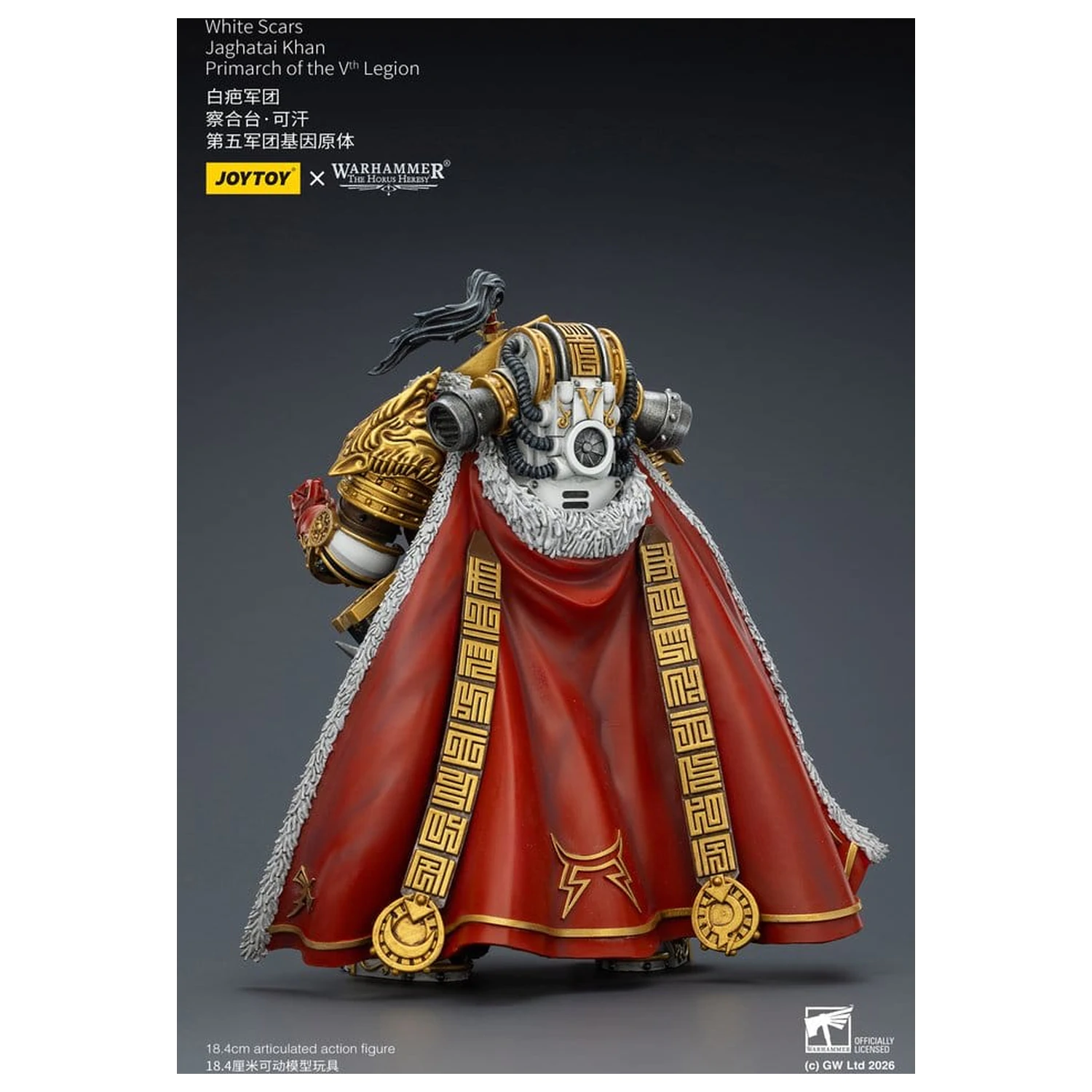 Warhammer The Horus Heresy Akční figurka White Scars Jaghatai Khan Primarch of the Vth Legion 19 cm fotografii produktu