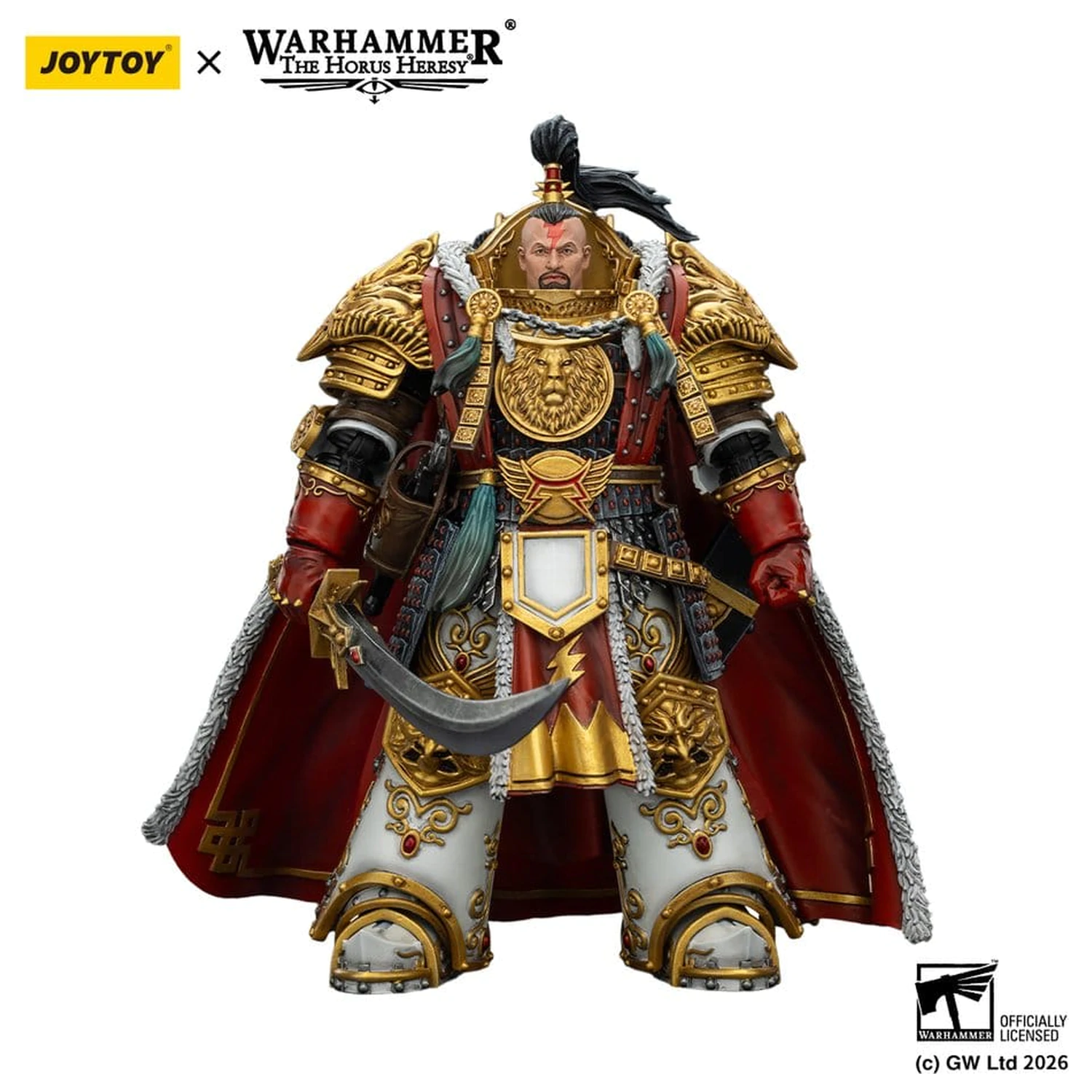 Warhammer The Horus Heresy Akční figurka White Scars Jaghatai Khan Primarch of the Vth Legion 19 cm fotografii produktu