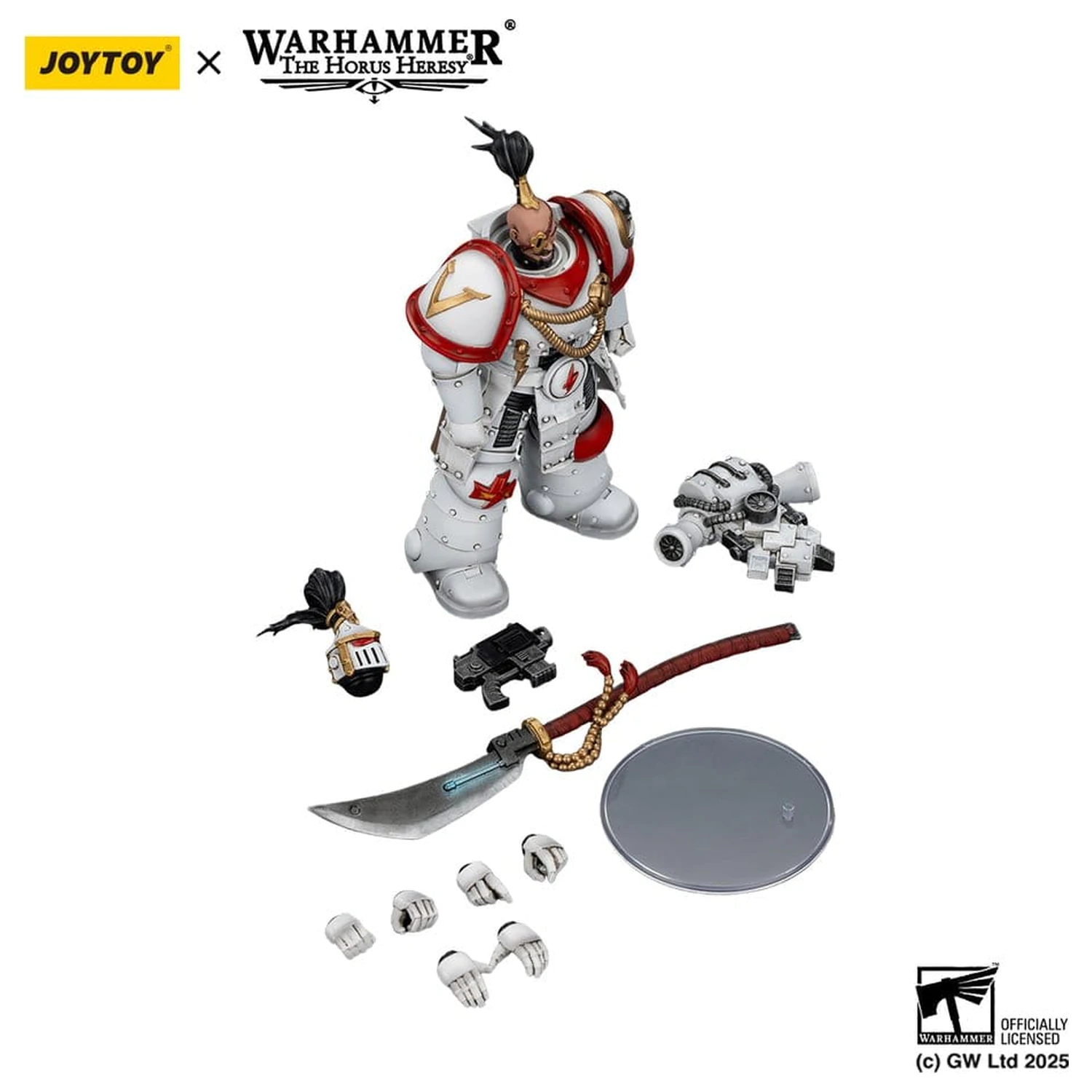 Warhammer The Horus Heresy akční figurka White Scars Legion Praetor 12 cm fotografii produktu