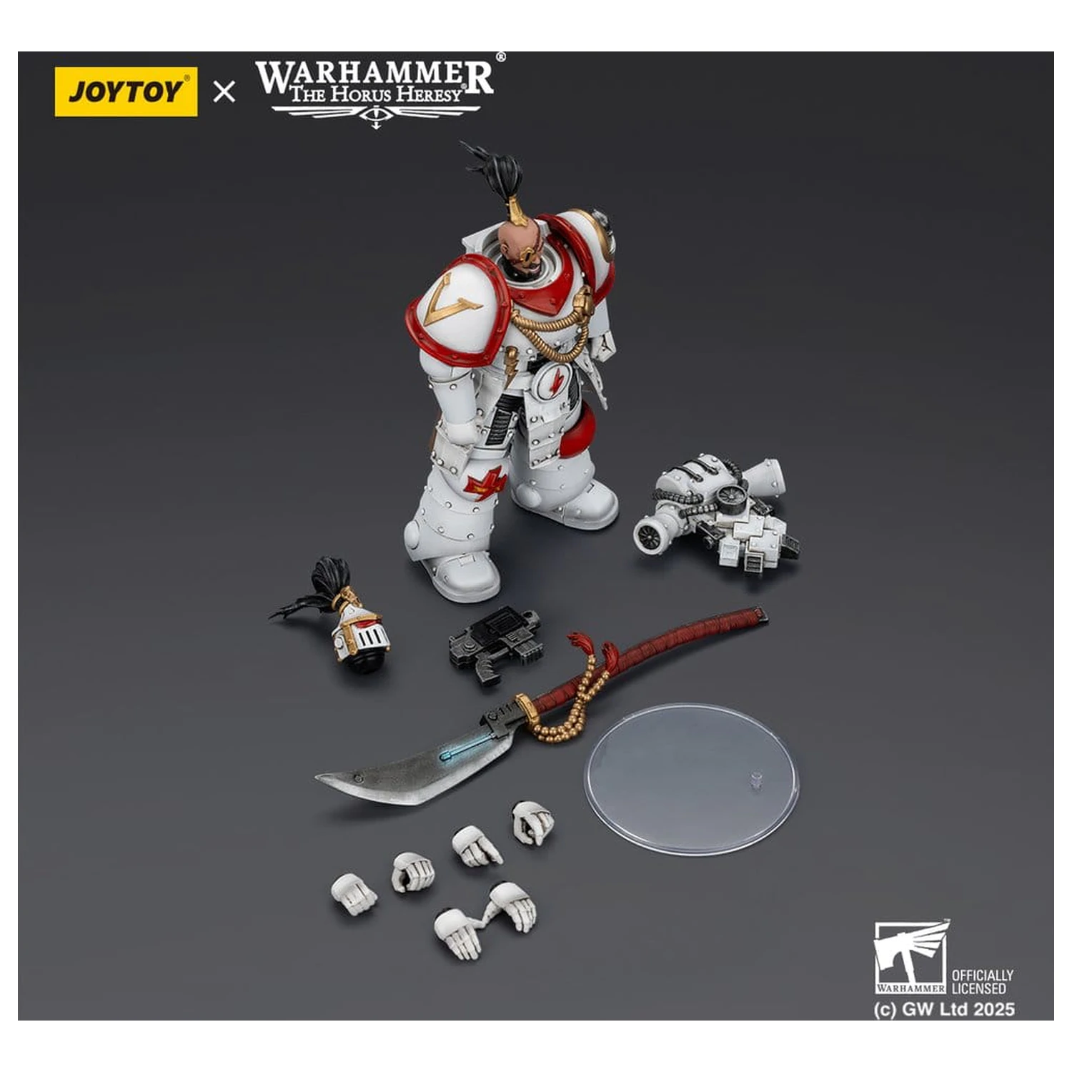 Warhammer The Horus Heresy akční figurka White Scars Legion Praetor 12 cm fotografii produktu