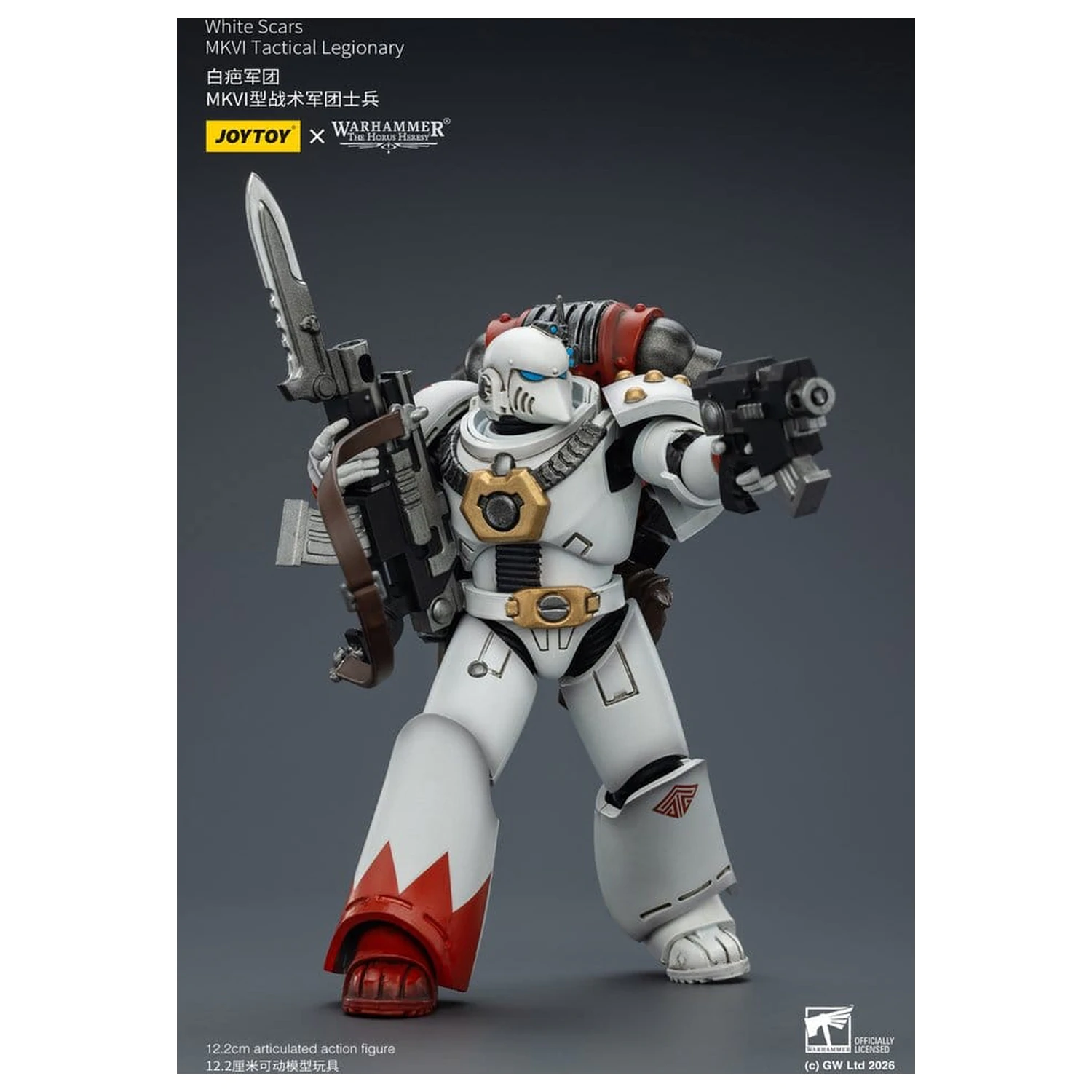 Warhammer The Horus Heresy Akční figurka White Scars MKVI Tactical Legionary 12 cm fotografii produktu