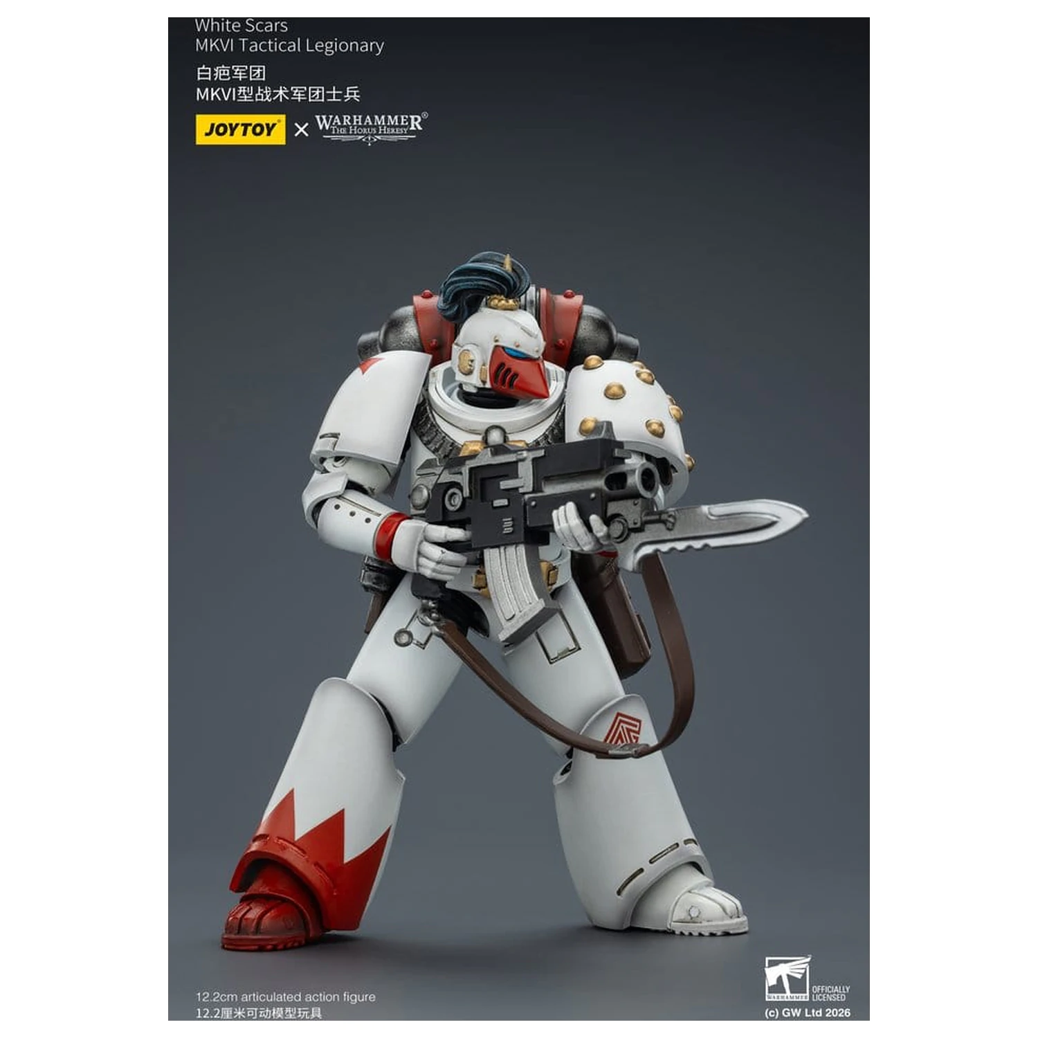 Warhammer The Horus Heresy Akční figurka White Scars MKVI Tactical Legionary 12 cm fotografii produktu
