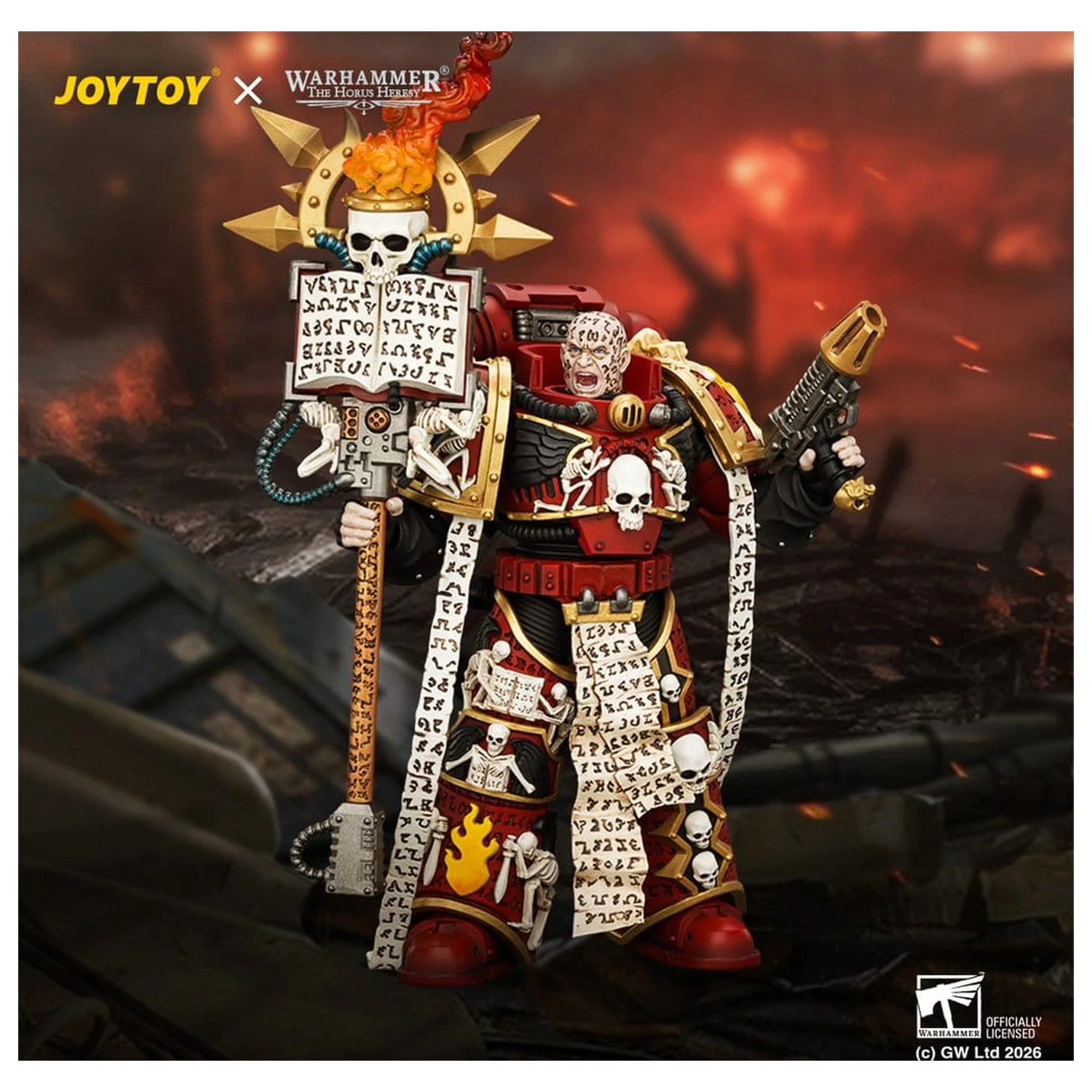 Warhammer The Horus Heresy Word Bearers figurka Erebus, the Dark Apostle 13 cm fotografii produktu