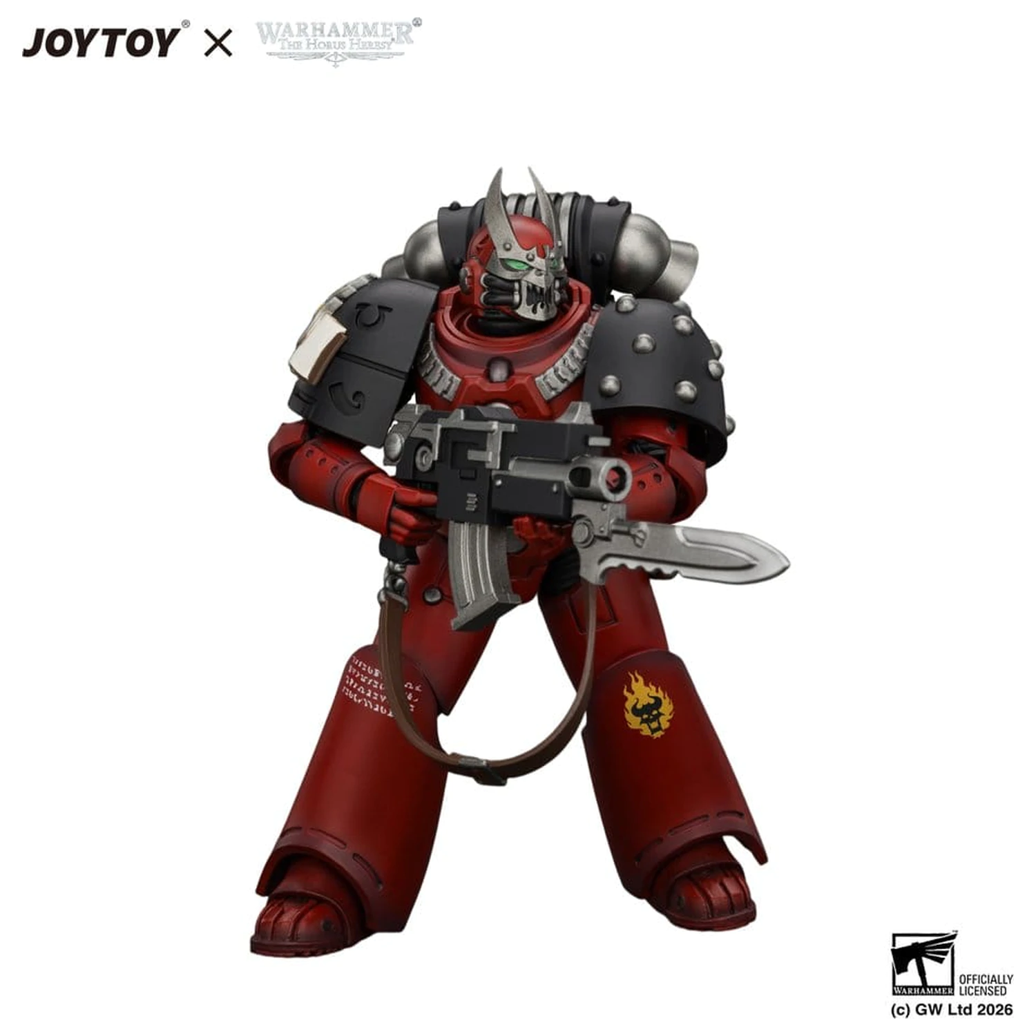 Warhammer The Horus Heresy Word Bearers figura MkVI Tactical Sergeant 12 cm fotografii produktu