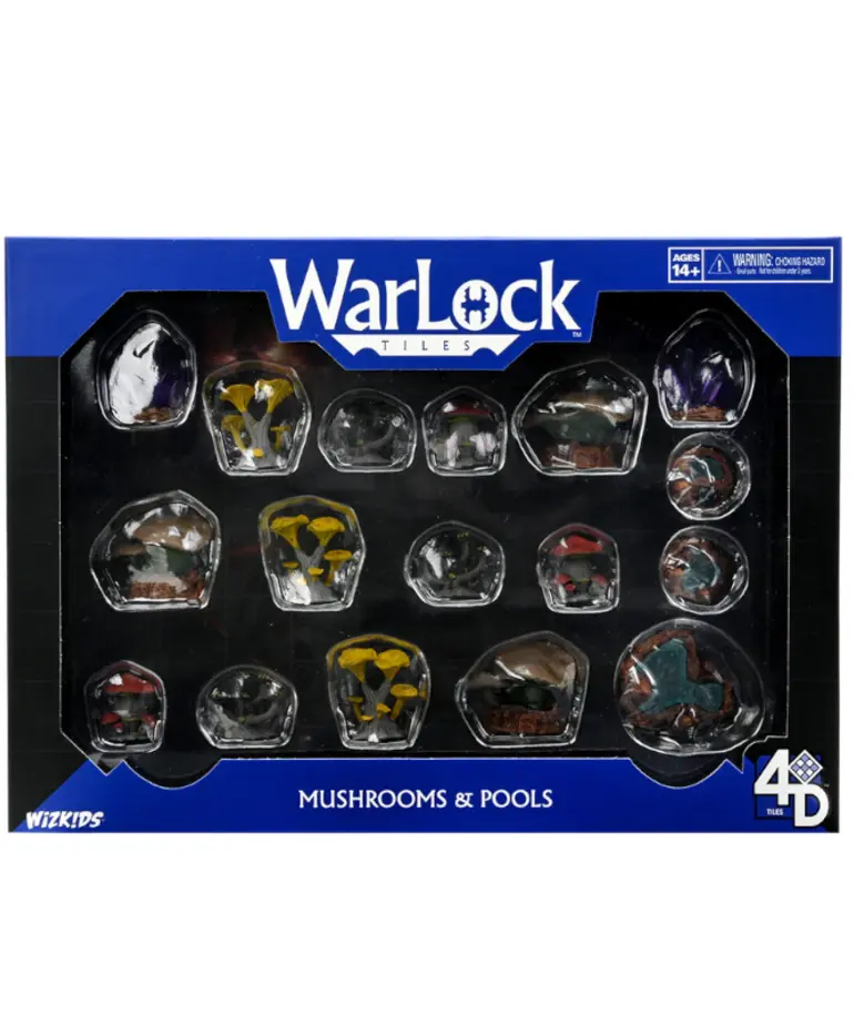 WarLock Tiles: Caverns Accessory - Houby a jezírka fotografii produktu