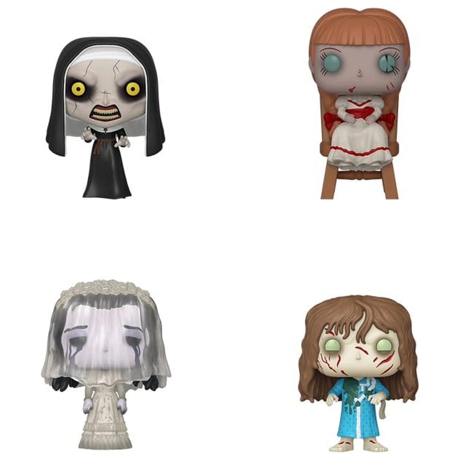 Warner Brothers Funko POP! Vinylové Figurky Balení 4 kusů Horor fotografii produktu