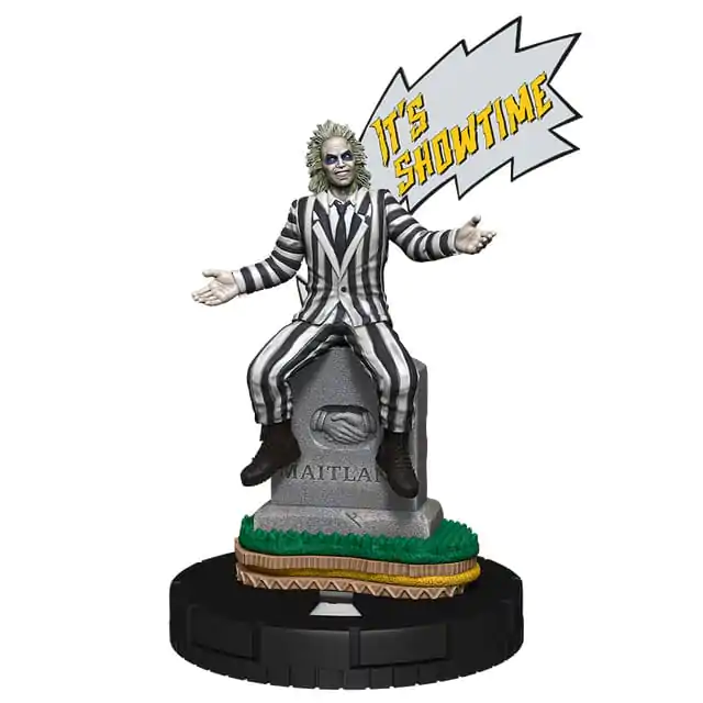Warners Bros HeroClix Iconix: Beetlejuice It's Showtime - figurka fotografii produktu