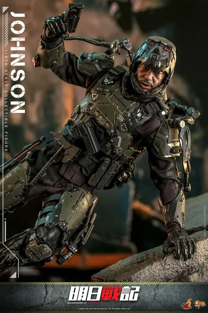 Warriors of Future Movie Mistrovské dílo akční figurka 1/6 Johnson 30 cm fotografii produktu