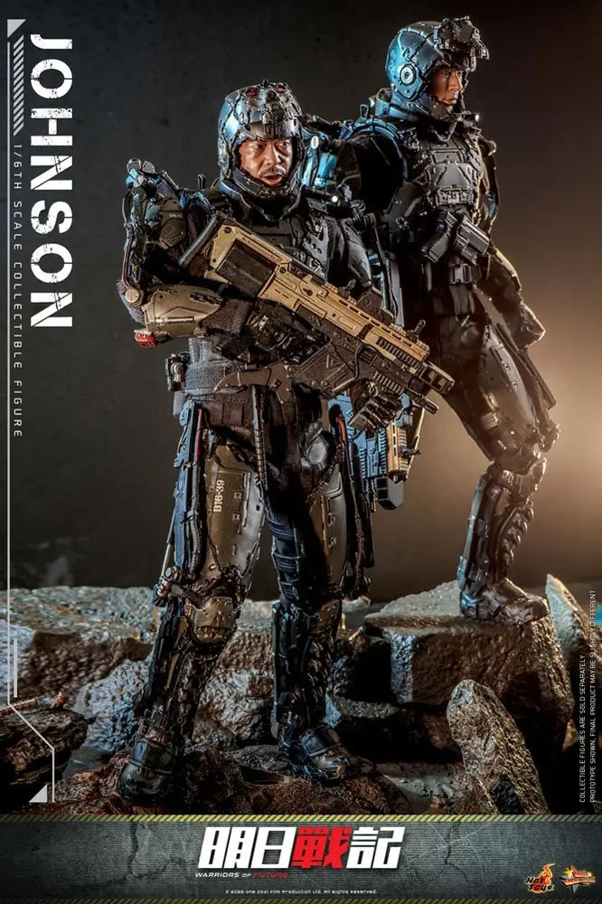 Warriors of Future Movie Mistrovské dílo akční figurka 1/6 Johnson 30 cm fotografii produktu