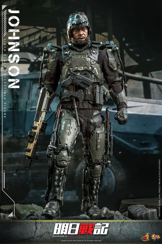 Warriors of Future Movie Mistrovské dílo akční figurka 1/6 Johnson 30 cm fotografii produktu