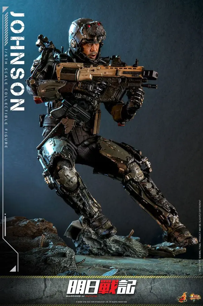 Warriors of Future Movie Mistrovské dílo akční figurka 1/6 Johnson 30 cm fotografii produktu