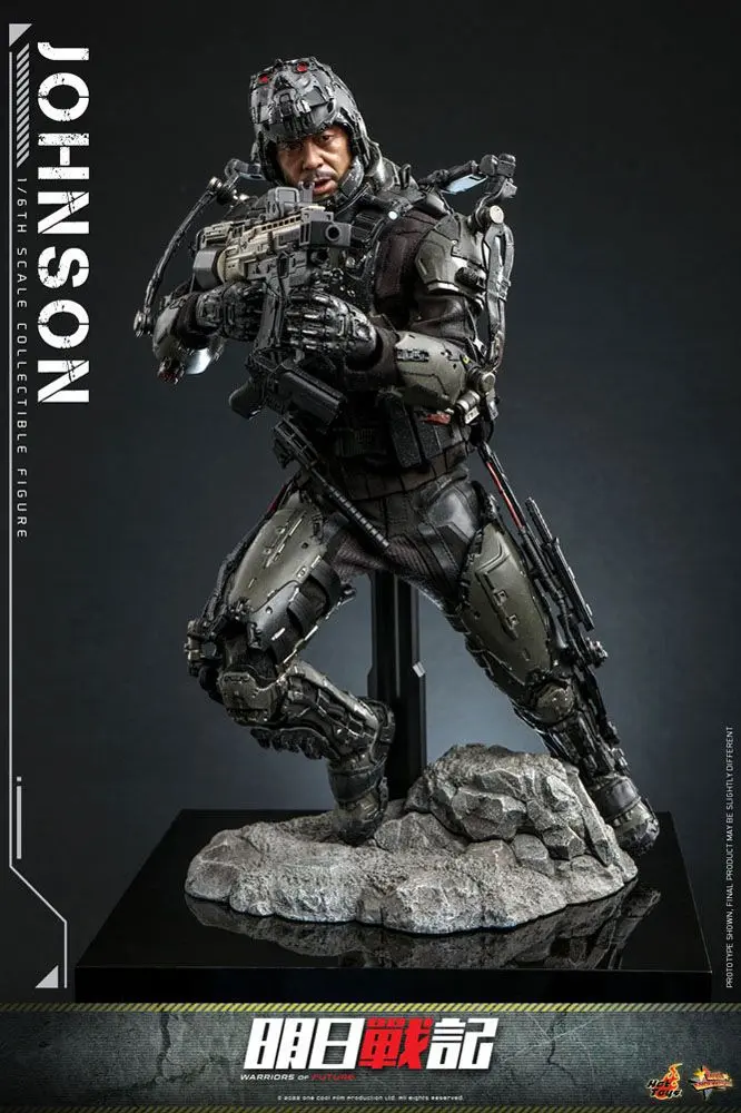 Warriors of Future Movie Mistrovské dílo akční figurka 1/6 Johnson 30 cm fotografii produktu