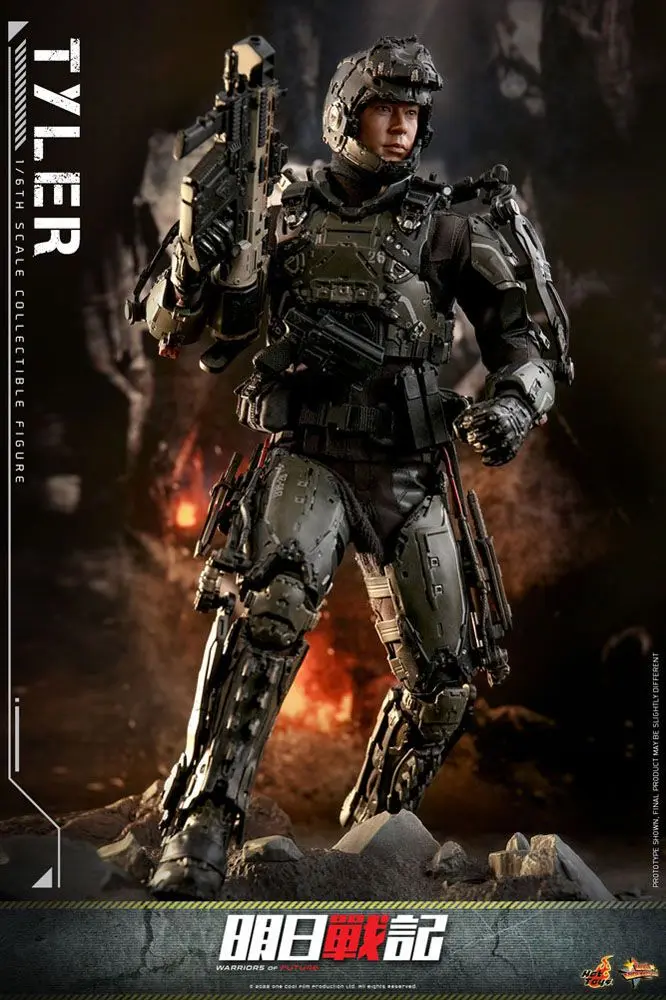 Warriors of Future Movie Masterpiece Akční figurka 1/6 Tyler 31 cm fotografii produktu