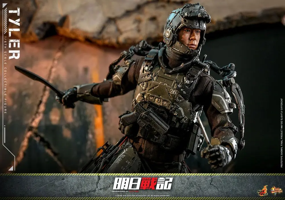 Warriors of Future Movie Masterpiece Akční figurka 1/6 Tyler 31 cm fotografii produktu