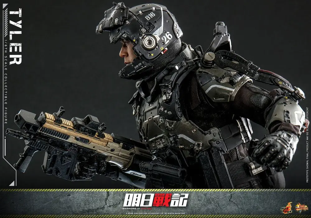 Warriors of Future Movie Masterpiece Akční figurka 1/6 Tyler 31 cm fotografii produktu