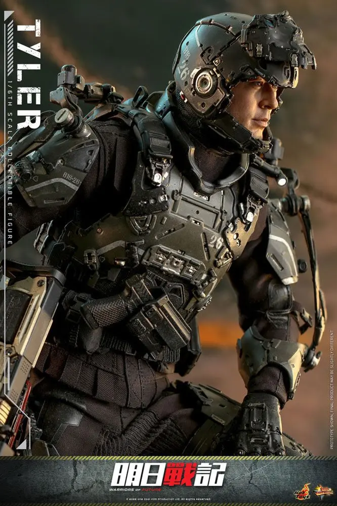 Warriors of Future Movie Masterpiece Akční figurka 1/6 Tyler 31 cm fotografii produktu