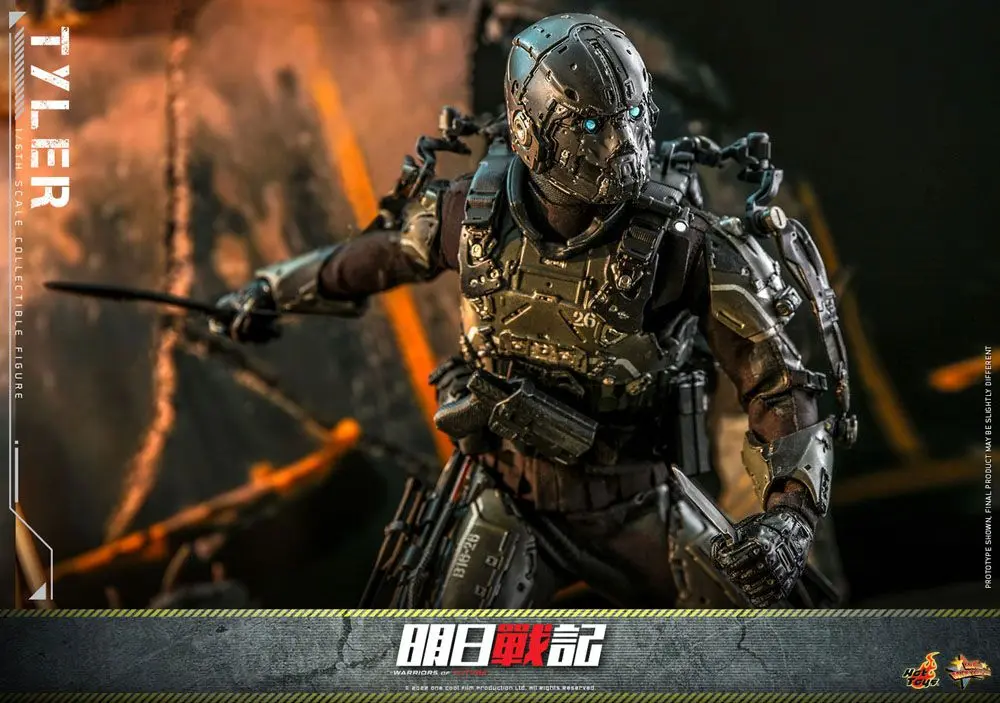Warriors of Future Movie Masterpiece Akční figurka 1/6 Tyler 31 cm fotografii produktu