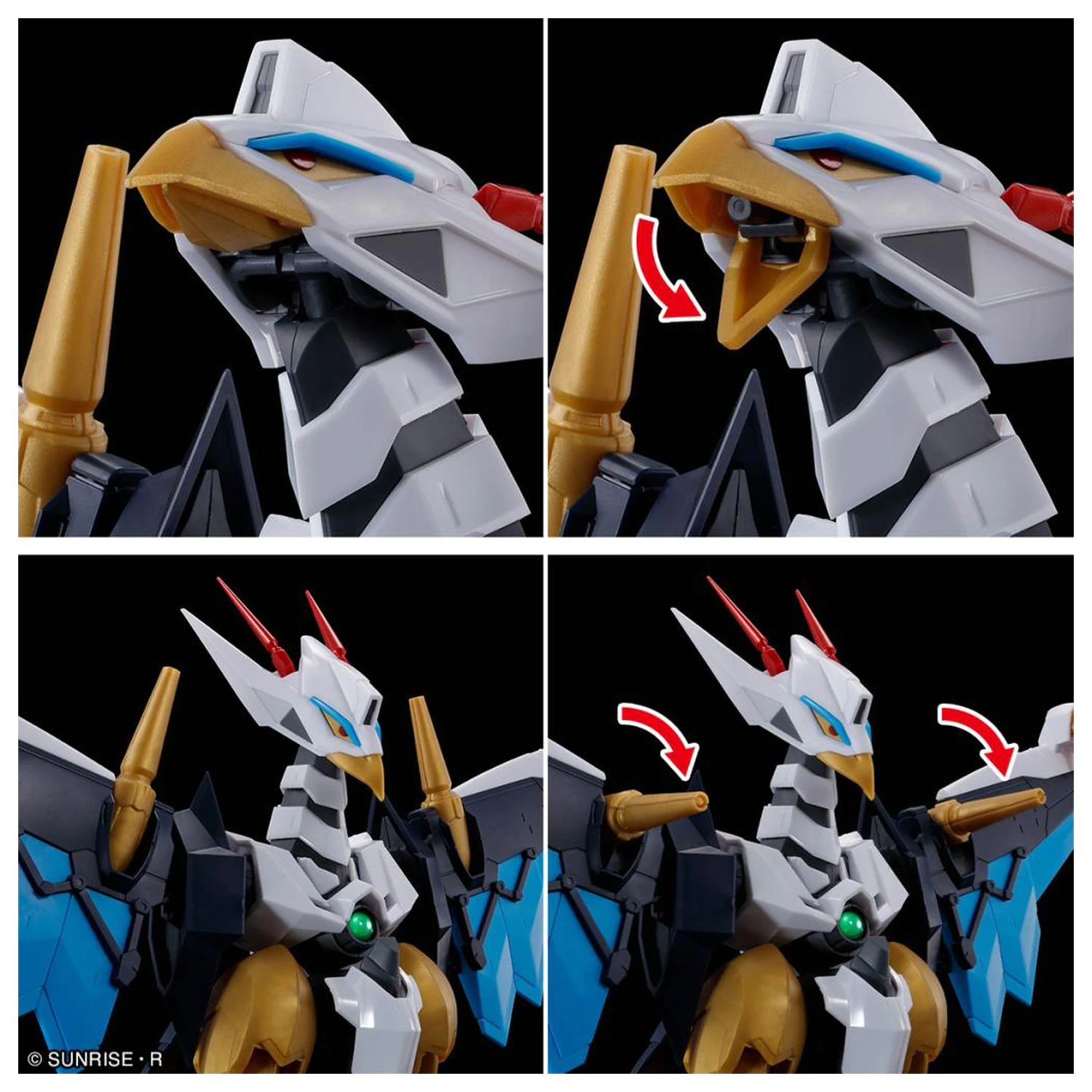 Wataru HG Amplified IMGN Kujinmaru Model Kit fotografii produktu