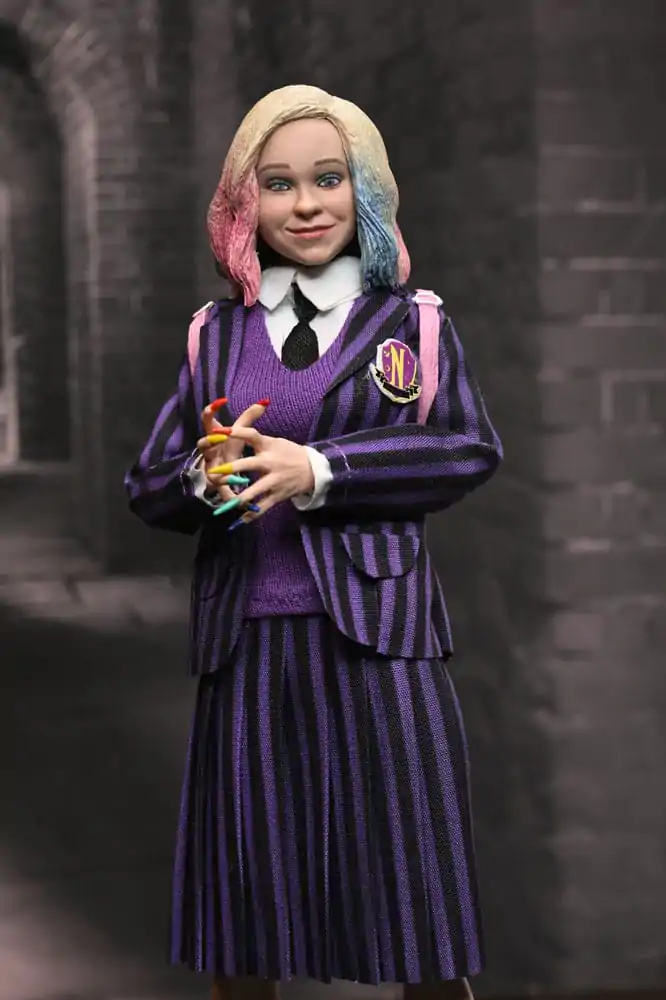 Wednesday Action Figures 2 Pack Wednesday Addams (Nevermore Uniform) and Enid 20 cmAkční figurky Wednesday 2 balení Wednesday Addams (Nevermore Uniform) a Enid 20 cm fotografii produktu