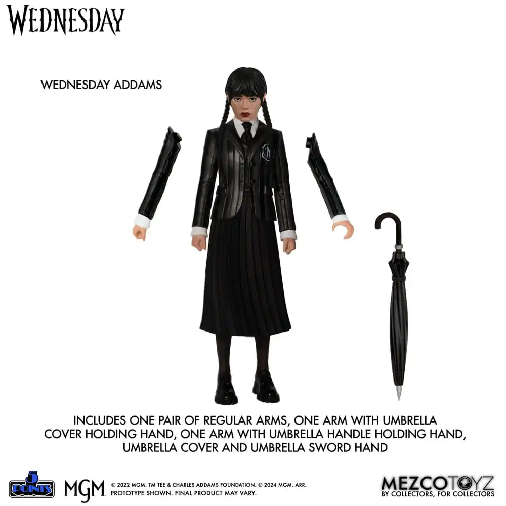 Wednesday 5 Points figurka Wednesday & Enid Boxed Set 10 cm fotografii produktu