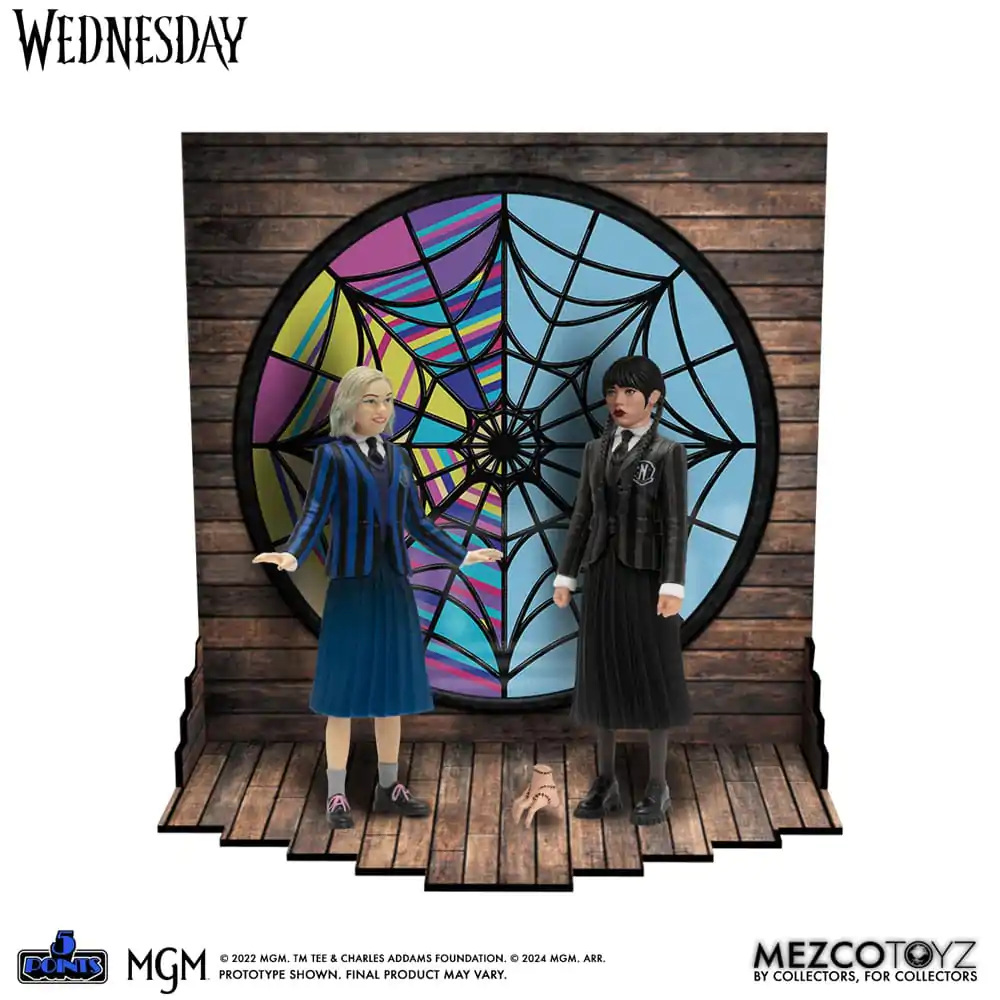 Wednesday 5 Points figurka Wednesday & Enid Boxed Set 10 cm fotografii produktu