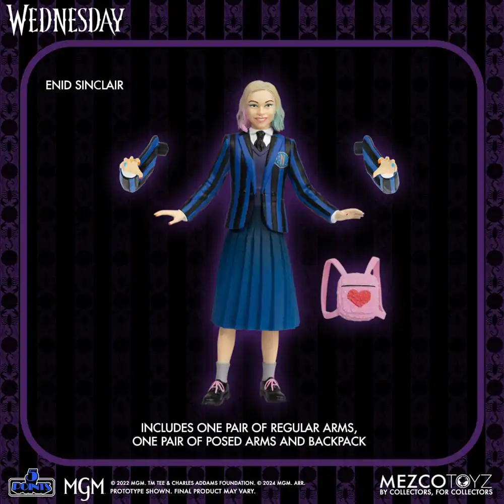 Wednesday 5 Points figurka Wednesday & Enid Boxed Set 10 cm fotografii produktu