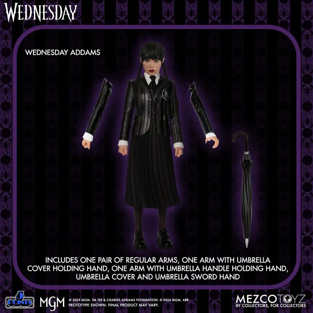 Wednesday 5 Points figurka Wednesday & Enid Boxed Set 10 cm fotografii produktu