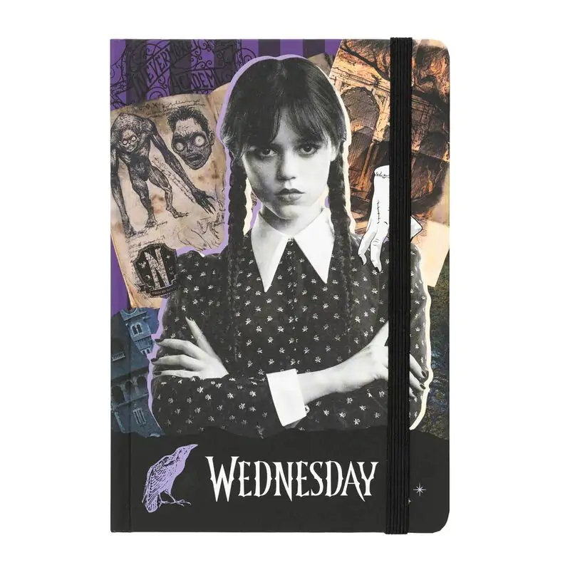 Wednesday Addams A5 prémiový zápisník fotografii produktu