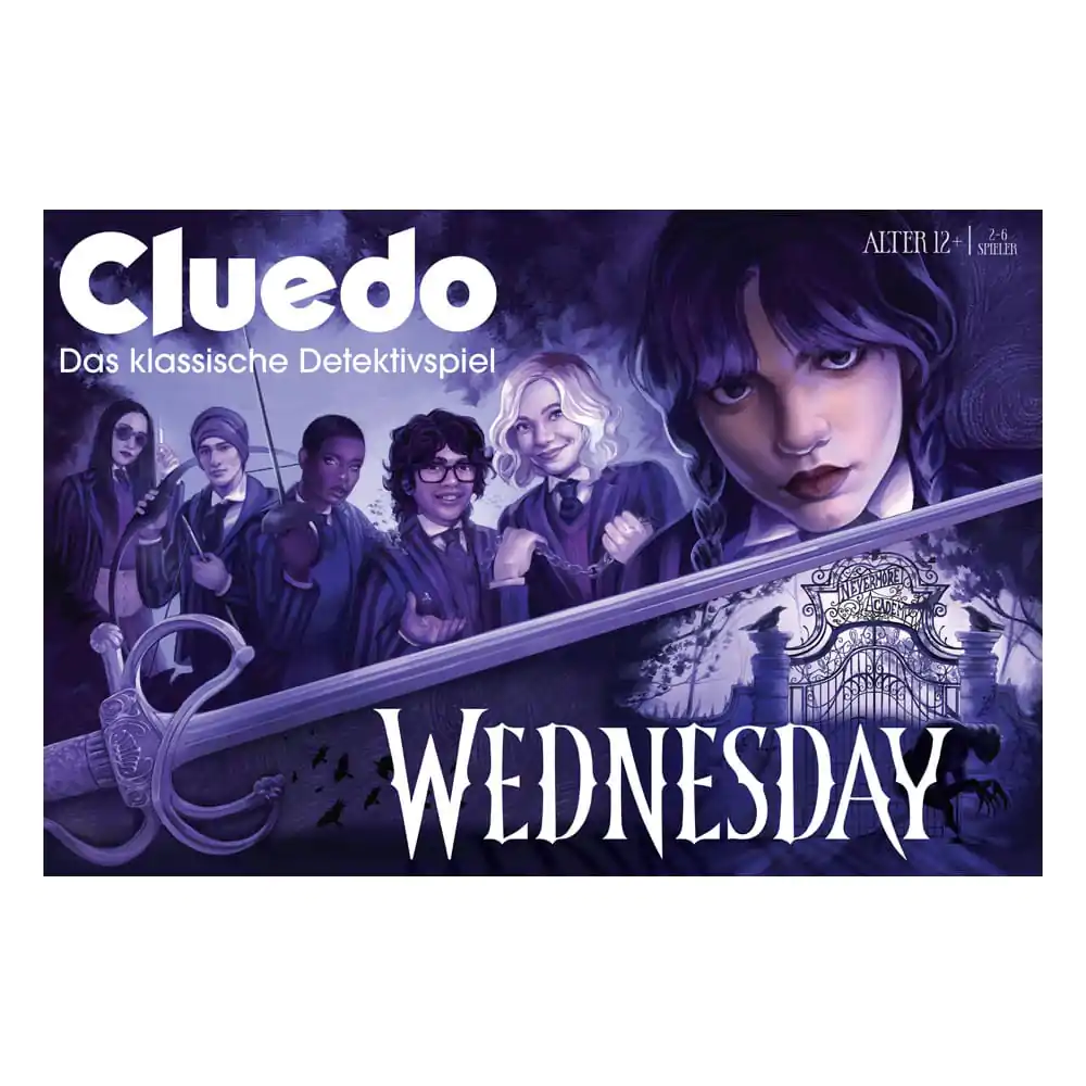 Wednesday Board Game Clue *German Version* - Desková hra fotografii produktu