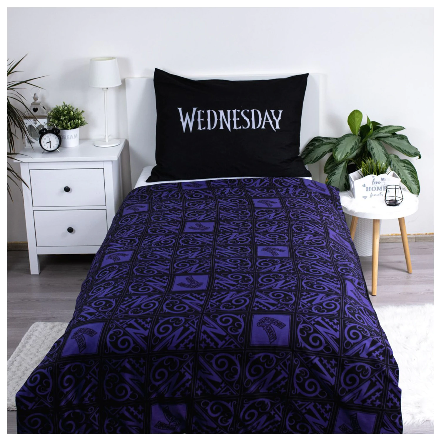 Wednesday barevný povlak na přikrývku fotografii produktu