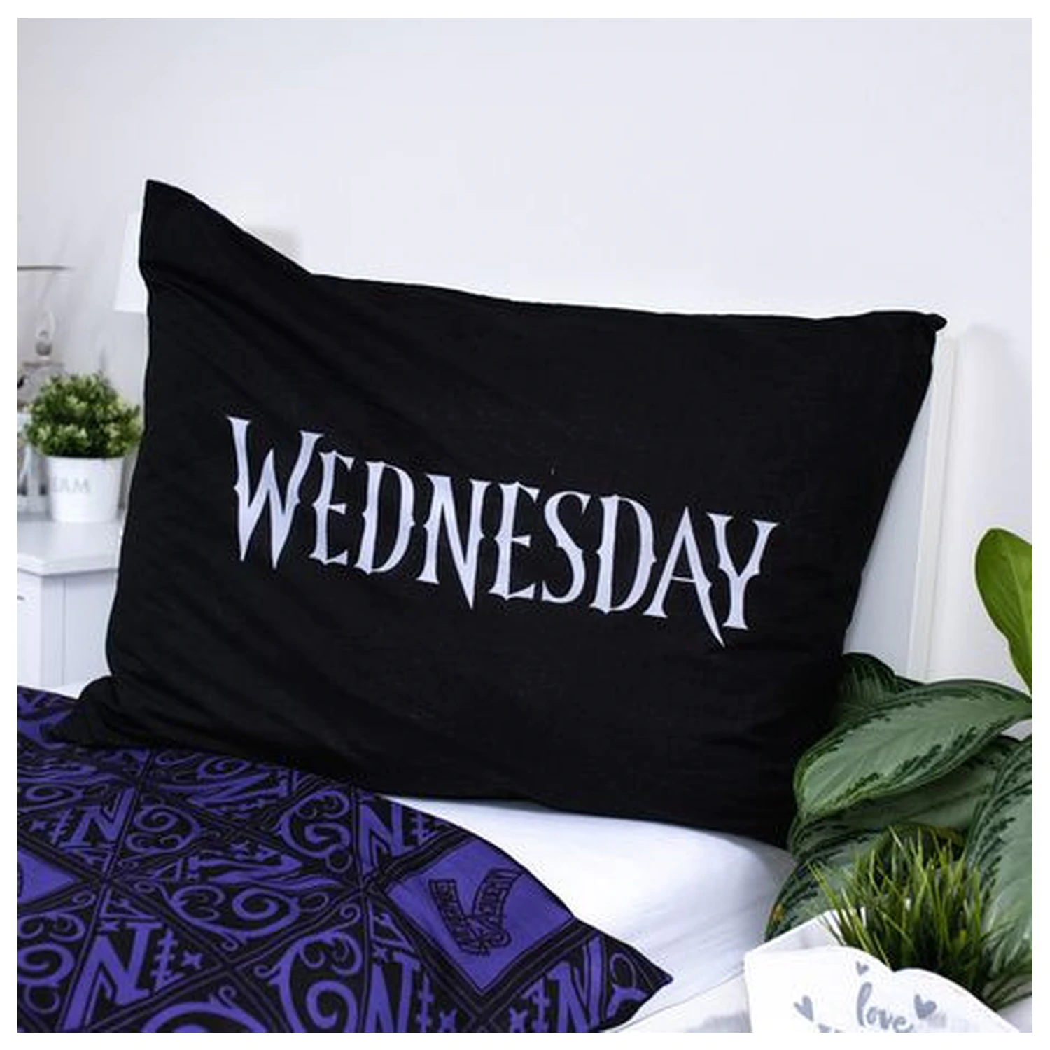 Wednesday barevný povlak na přikrývku fotografii produktu
