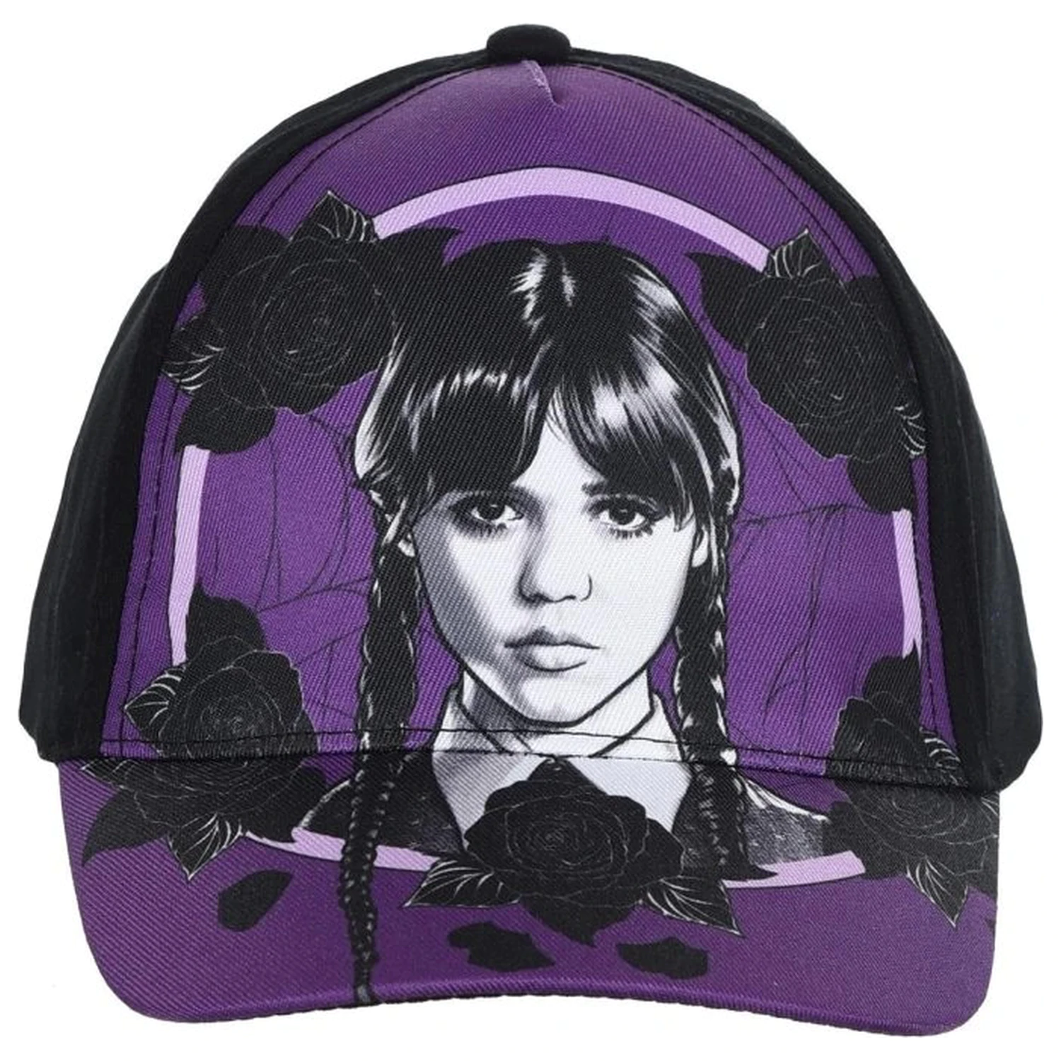 Wednesday Dark Vibes Black dětská baseballová čepice 52 cm fotografii produktu