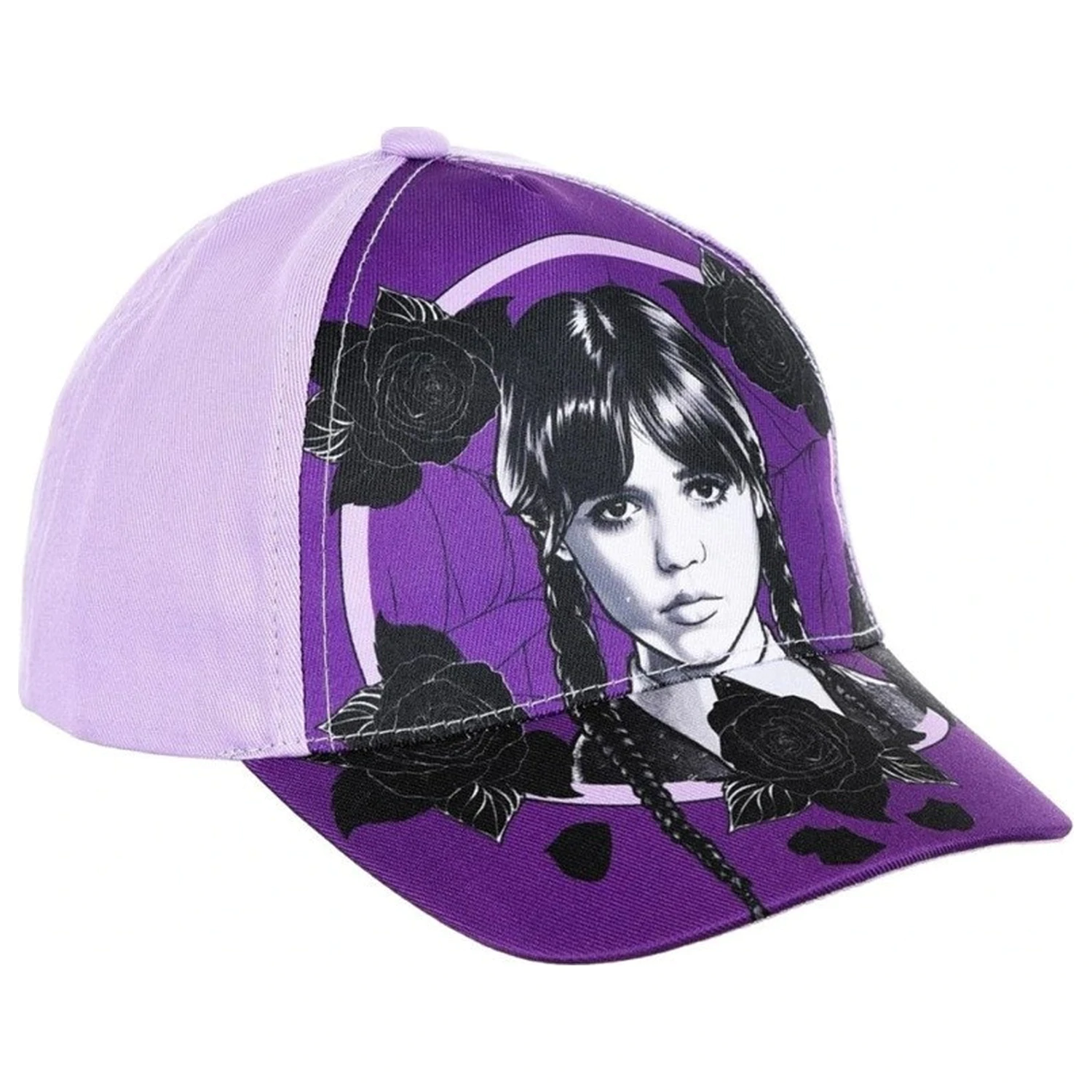Wednesday Dark Vibes Purple dětská baseballová čepice 54 cm fotografii produktu