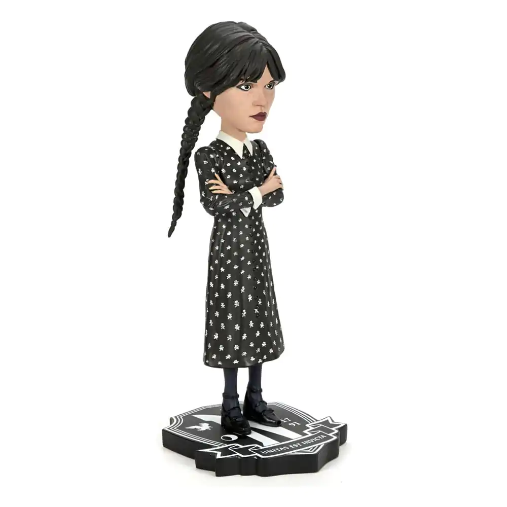 Wednesday Head Knocker Bobble-Head Wednesday Addams 21 cmStředa kývající se figurka Wednesday Addams 21 cm fotografii produktu