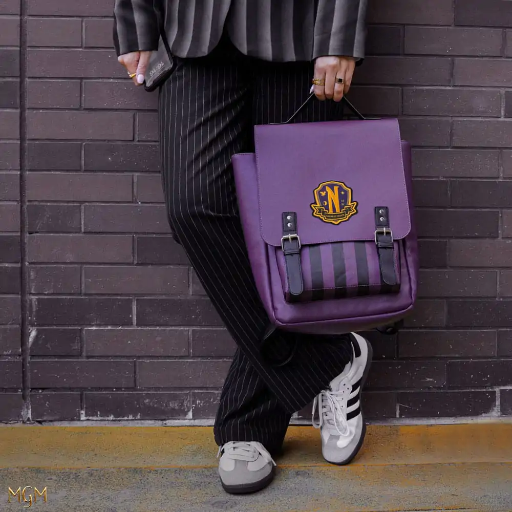 Batoh Wednesday Nevermore Academy Purple fotografii produktu