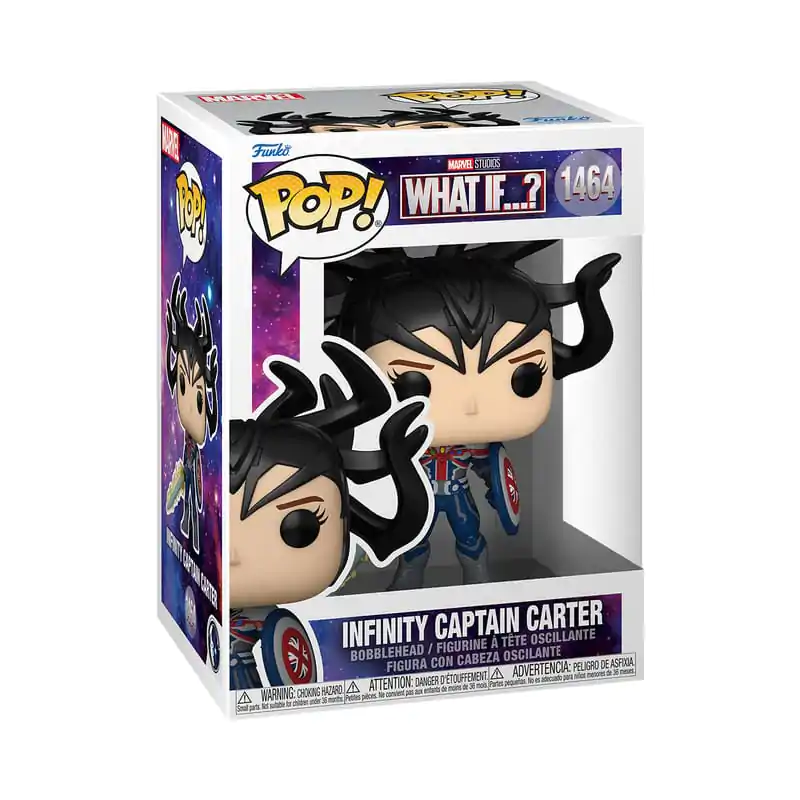 What If...? Funko POP! Animation Vinyl Figurka Infinity Captain Carter 9 cm fotografii produktu