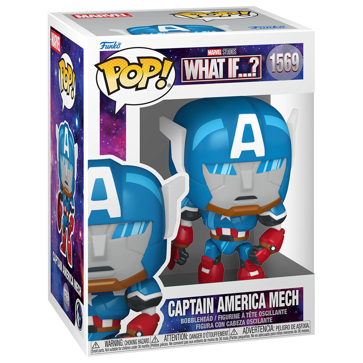 What If...? Funko POP! Vinylová figurka Captain America 9 cm fotografii produktu