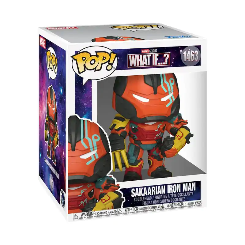 What If...? Oversized Funko POP! Animation vinylová figurka Sakaarian Iron Man 15 cm fotografii produktu