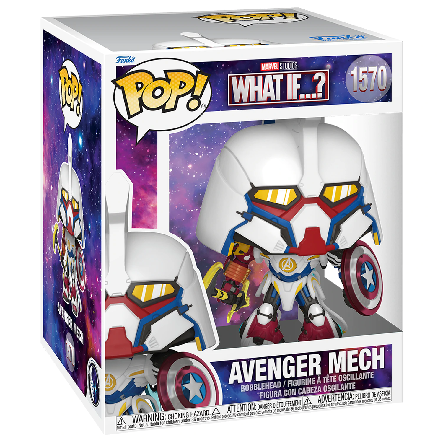 What If...? Super Sized Funko POP! Marvel Vinyl Figure Super Mech 15 cm fotografii produktu