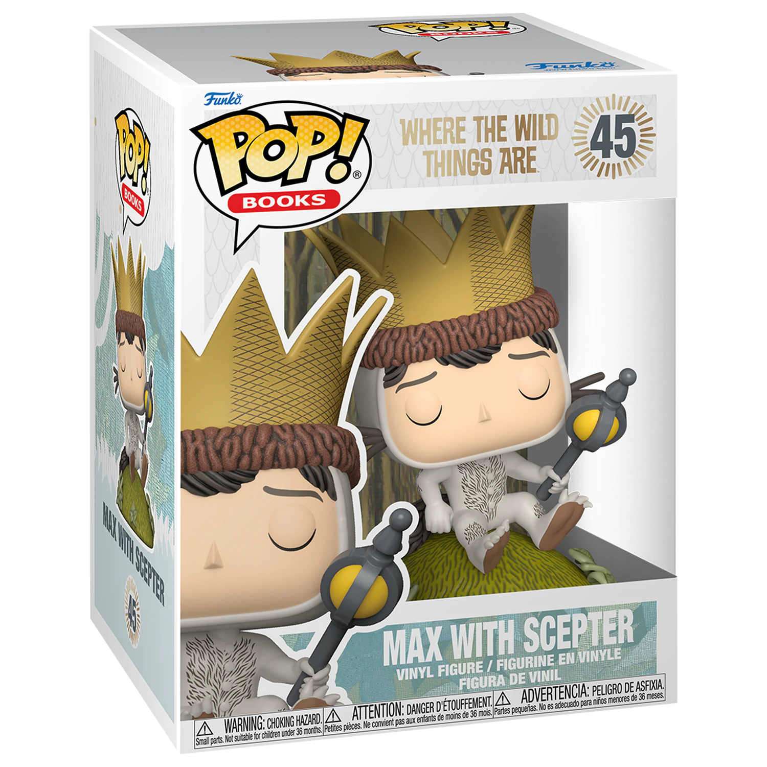 Where the Wild Things Are Funko POP! prémiová vinylová figurka Max se žezlem 9 cm fotografii produktu