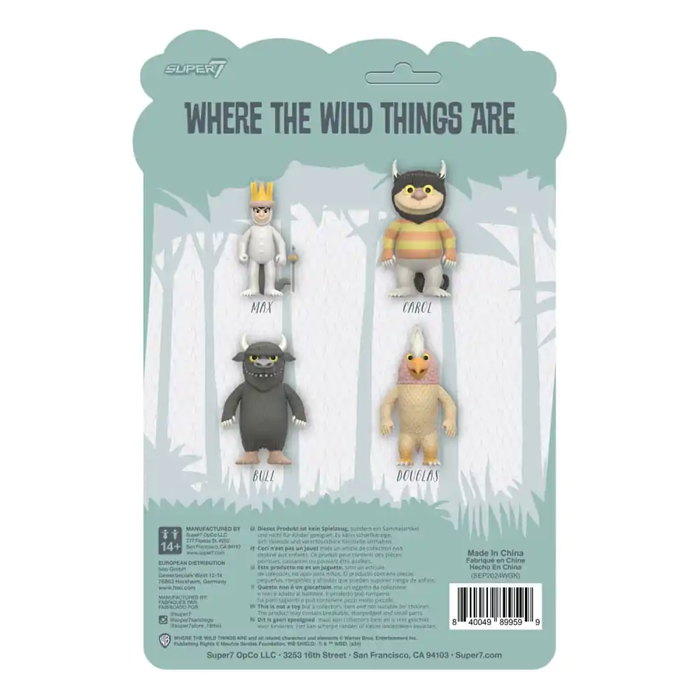 Where The Wild Things Are ReAction Akční figurka Wave 01 Max 10 cm fotografii produktu