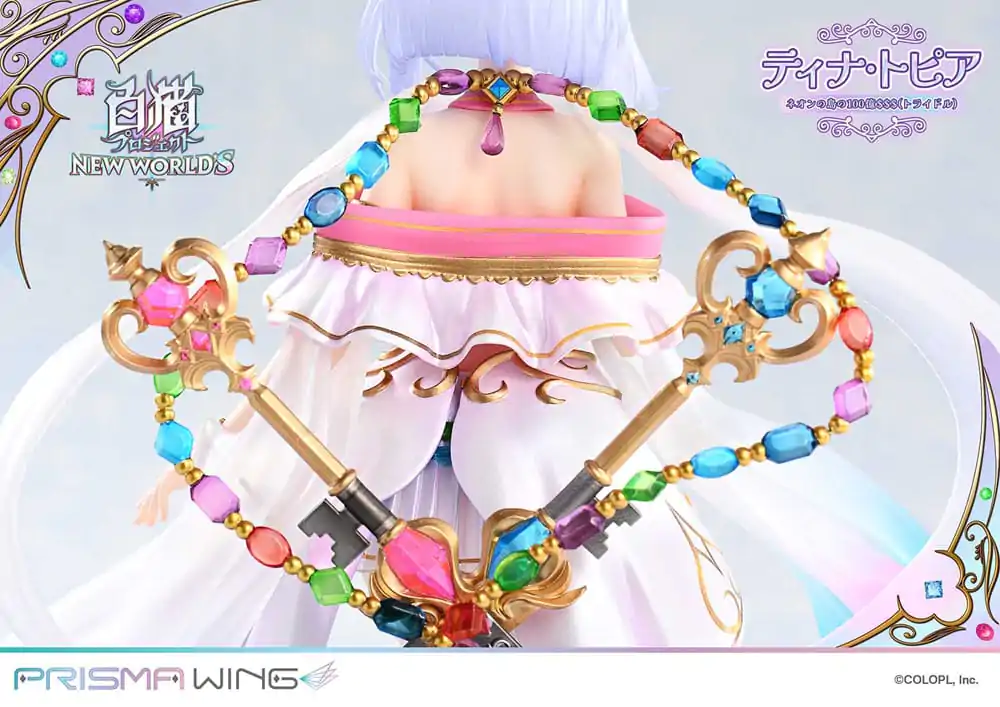 White Cat Project Prisma Wing PVC Socha 1/7 Tina Topia (The 10 Billion Tridollars of Neon Island) 22 cm fotografii produktu