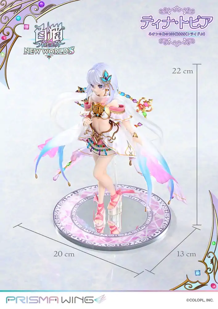 White Cat Project Prisma Wing PVC Socha 1/7 Tina Topia (The 10 Billion Tridollars of Neon Island) 22 cm fotografii produktu