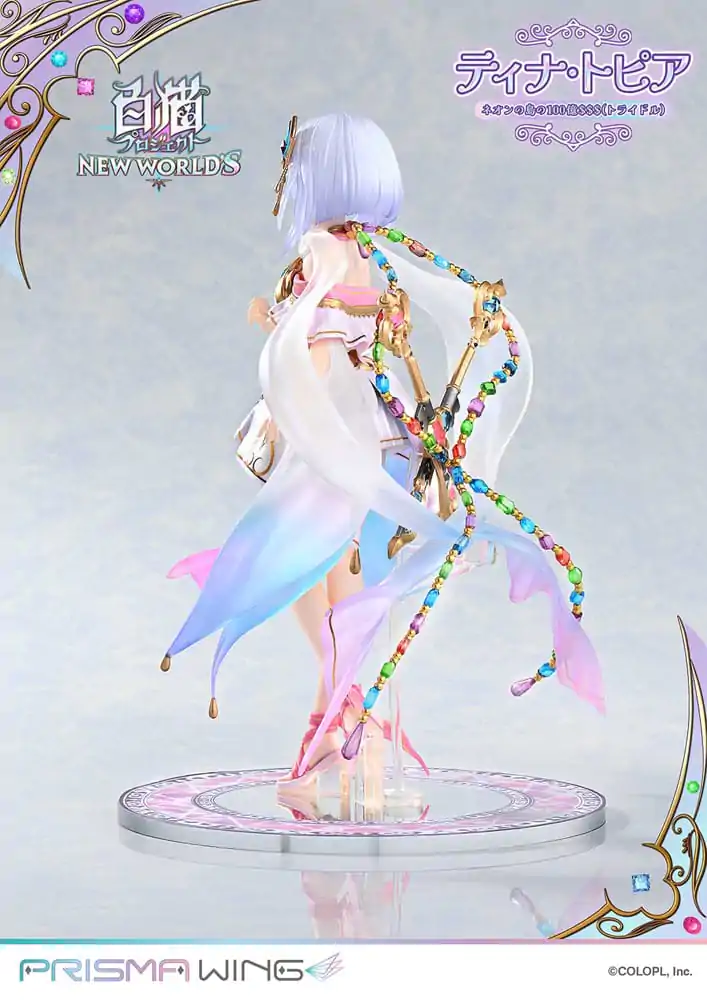 White Cat Project Prisma Wing PVC Socha 1/7 Tina Topia (The 10 Billion Tridollars of Neon Island) 22 cm fotografii produktu