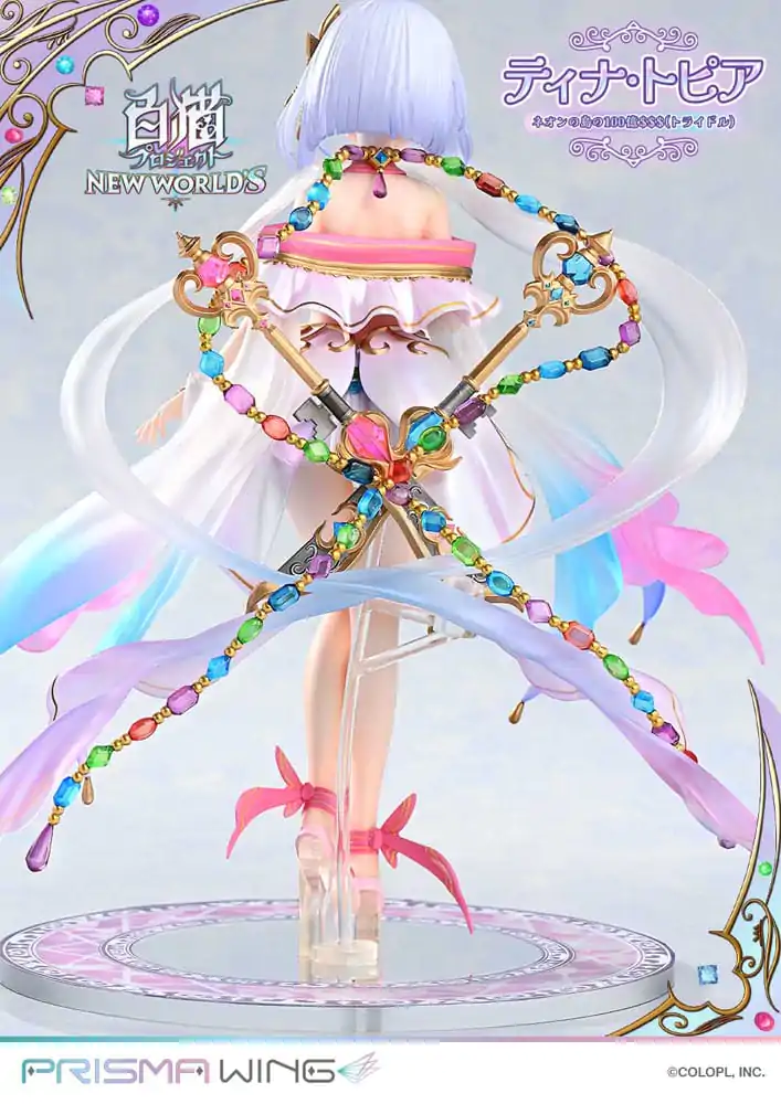 White Cat Project Prisma Wing PVC Socha 1/7 Tina Topia (The 10 Billion Tridollars of Neon Island) 22 cm fotografii produktu