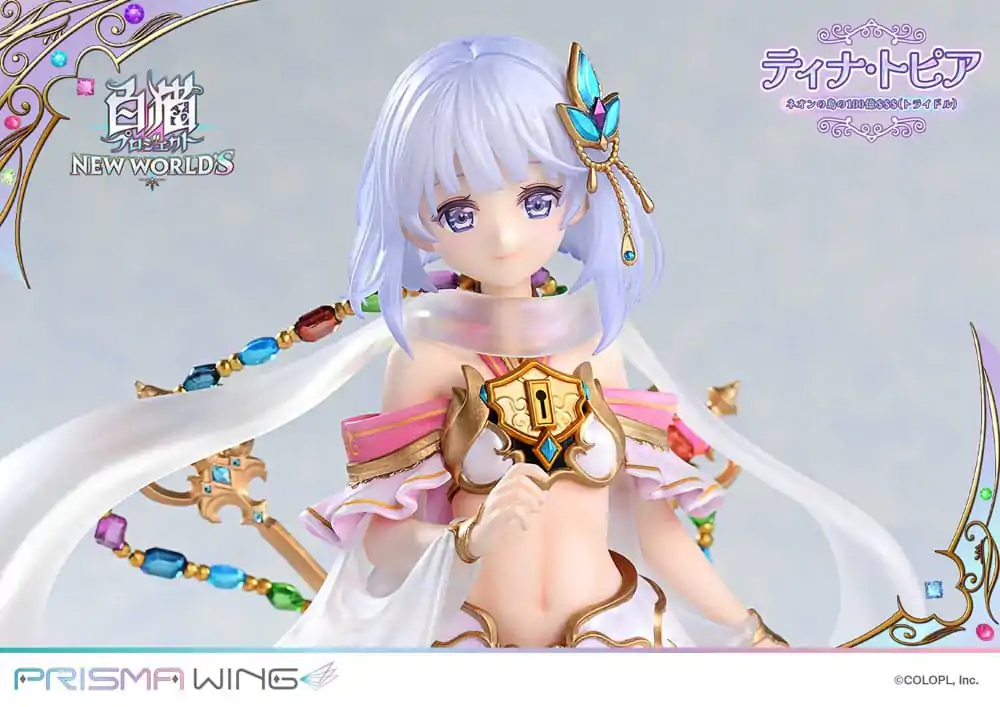 White Cat Project Prisma Wing PVC Socha 1/7 Tina Topia (The 10 Billion Tridollars of Neon Island) 22 cm fotografii produktu