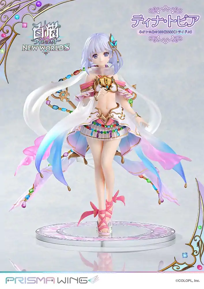 White Cat Project Prisma Wing PVC Socha 1/7 Tina Topia (The 10 Billion Tridollars of Neon Island) 22 cm fotografii produktu