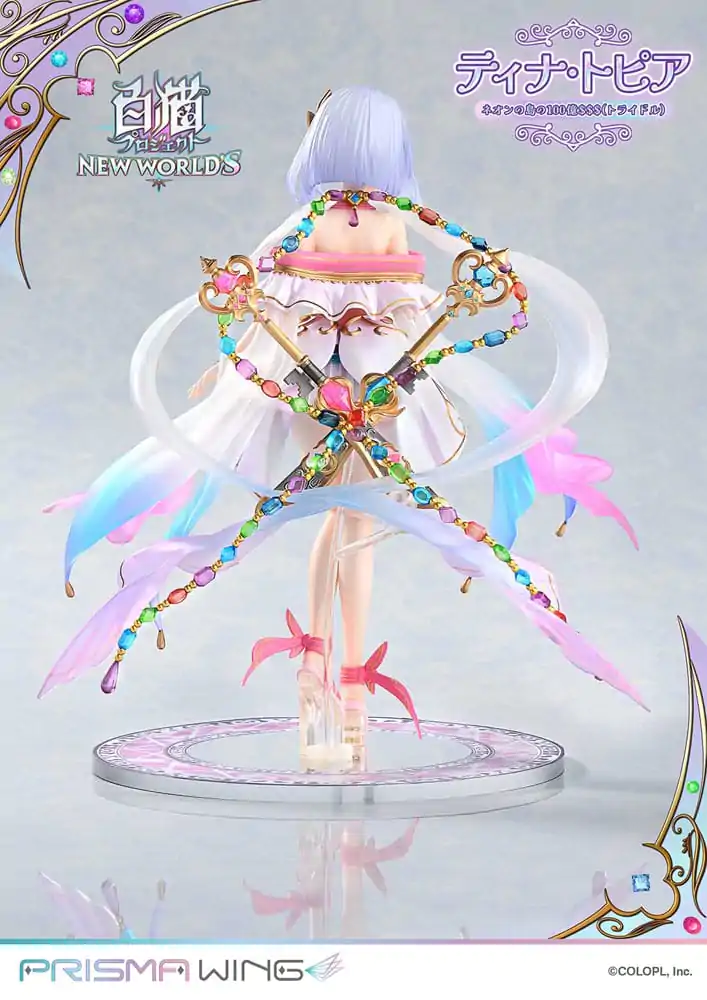White Cat Project Prisma Wing PVC Socha 1/7 Tina Topia (The 10 Billion Tridollars of Neon Island) 22 cm fotografii produktu