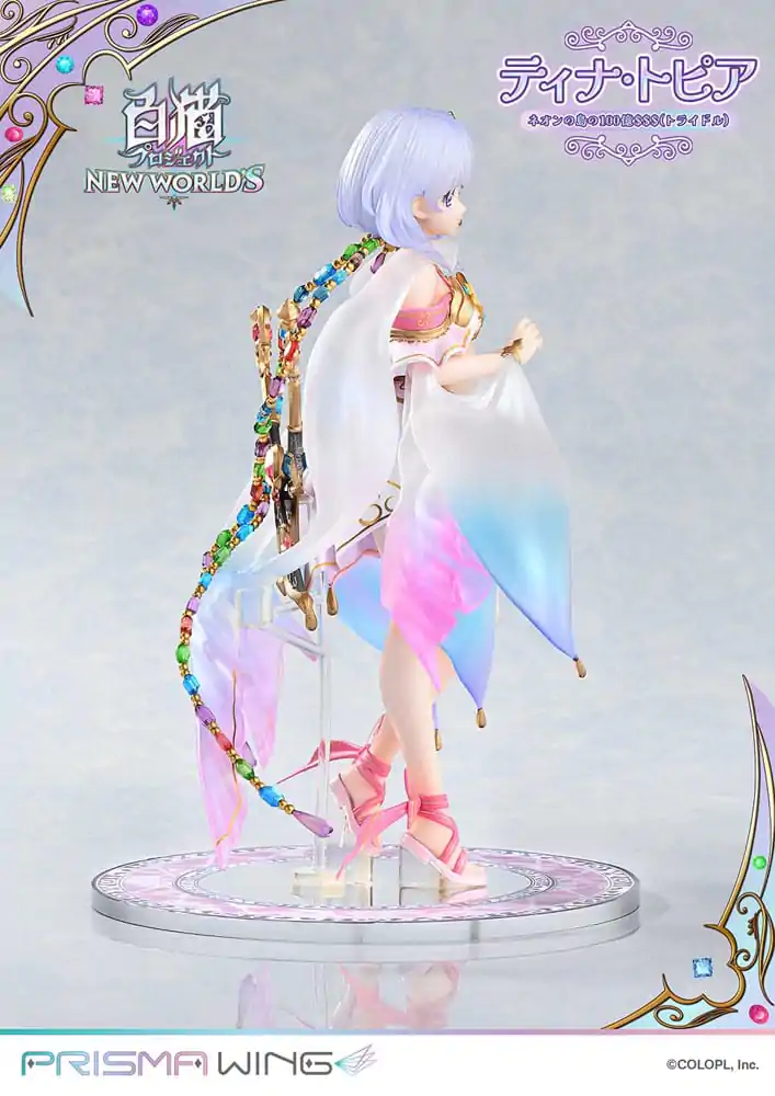 White Cat Project Prisma Wing PVC Socha 1/7 Tina Topia (The 10 Billion Tridollars of Neon Island) 22 cm fotografii produktu